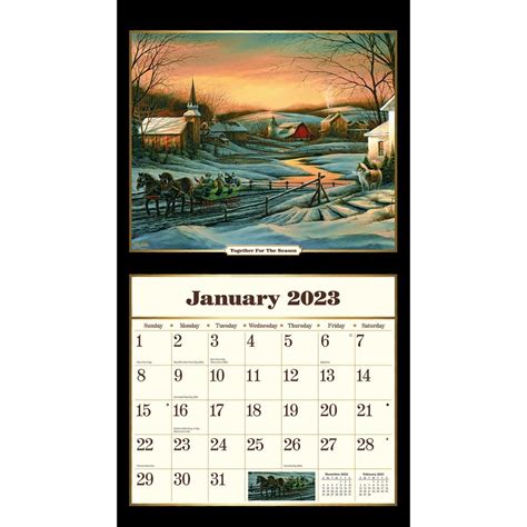 Terry Redlin 2023 Calendar